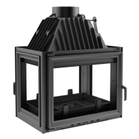  Чугунная топка Kratki Zuzia (стекло с четырех сторон)