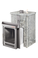  Банная печь Фёрингер Ламель Квадра (Пироксенит наборный)