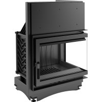  Чугунная топка Kratki Zuzia BS (угловая, стекло справа)