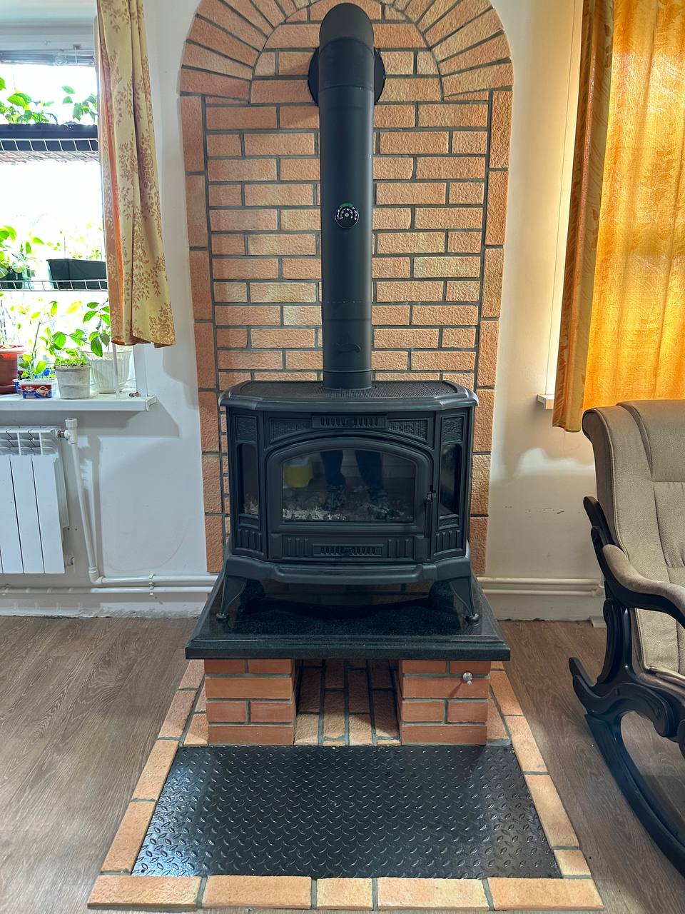 Установка каминов и печей под ключ