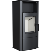  Печь-камин Kratki Koza Proton (Коза Протон, c полкой наверху) 