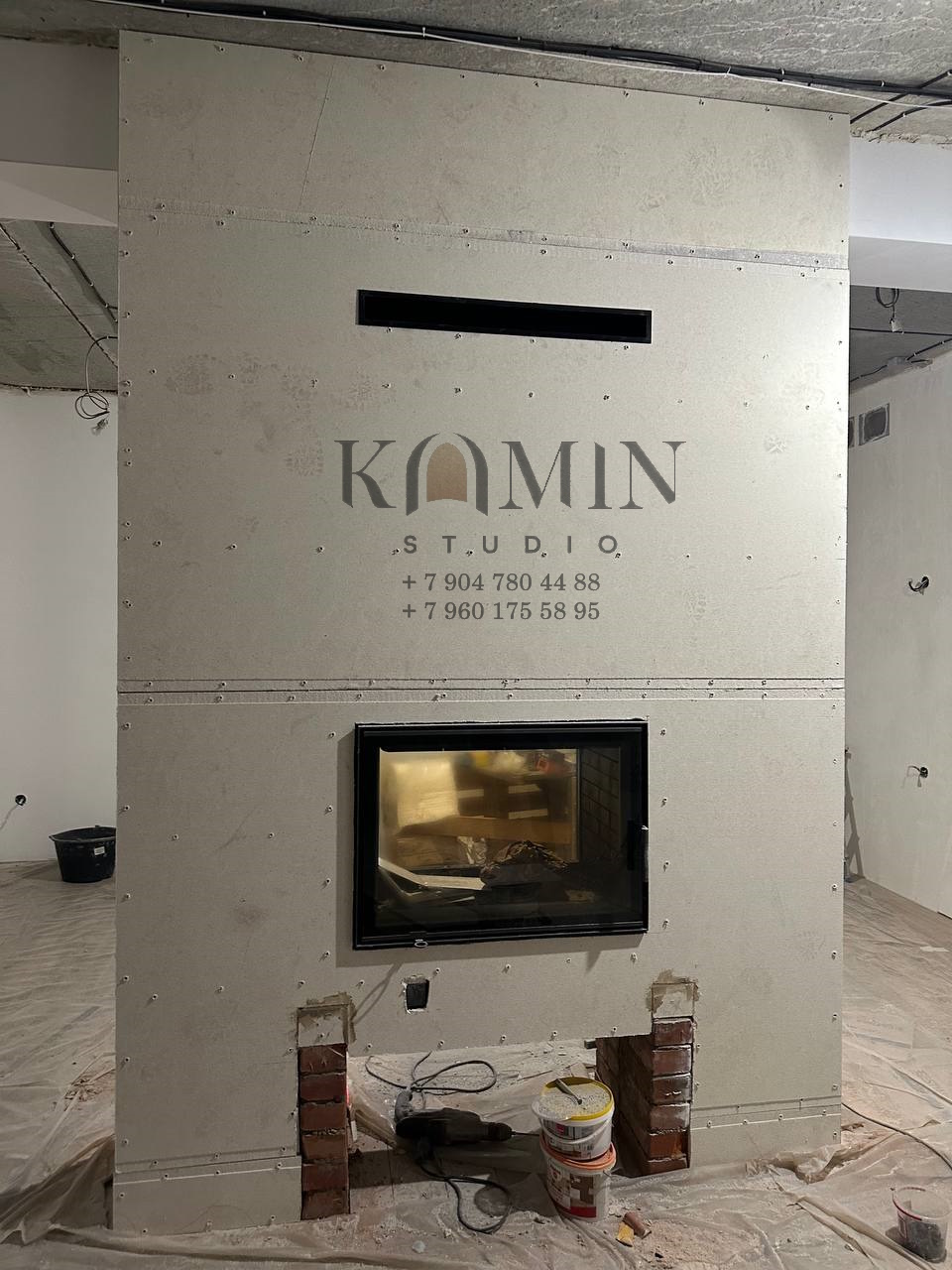 Установка каминов и печей под ключ