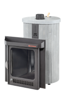  Банная печь Фёрингер Ламель Макси ("Серый велюр" наборный)