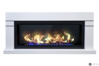 Биокамин Zefire в линейном портале Актон со стемалитом