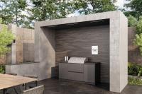 Кухня Astov BBQ № 8 (ширина 2040 мм)(готовое решение)