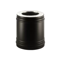 Элемент трубы 250 мм Schiedel Permeter ULTRA 50 черный, D 250/350 мм