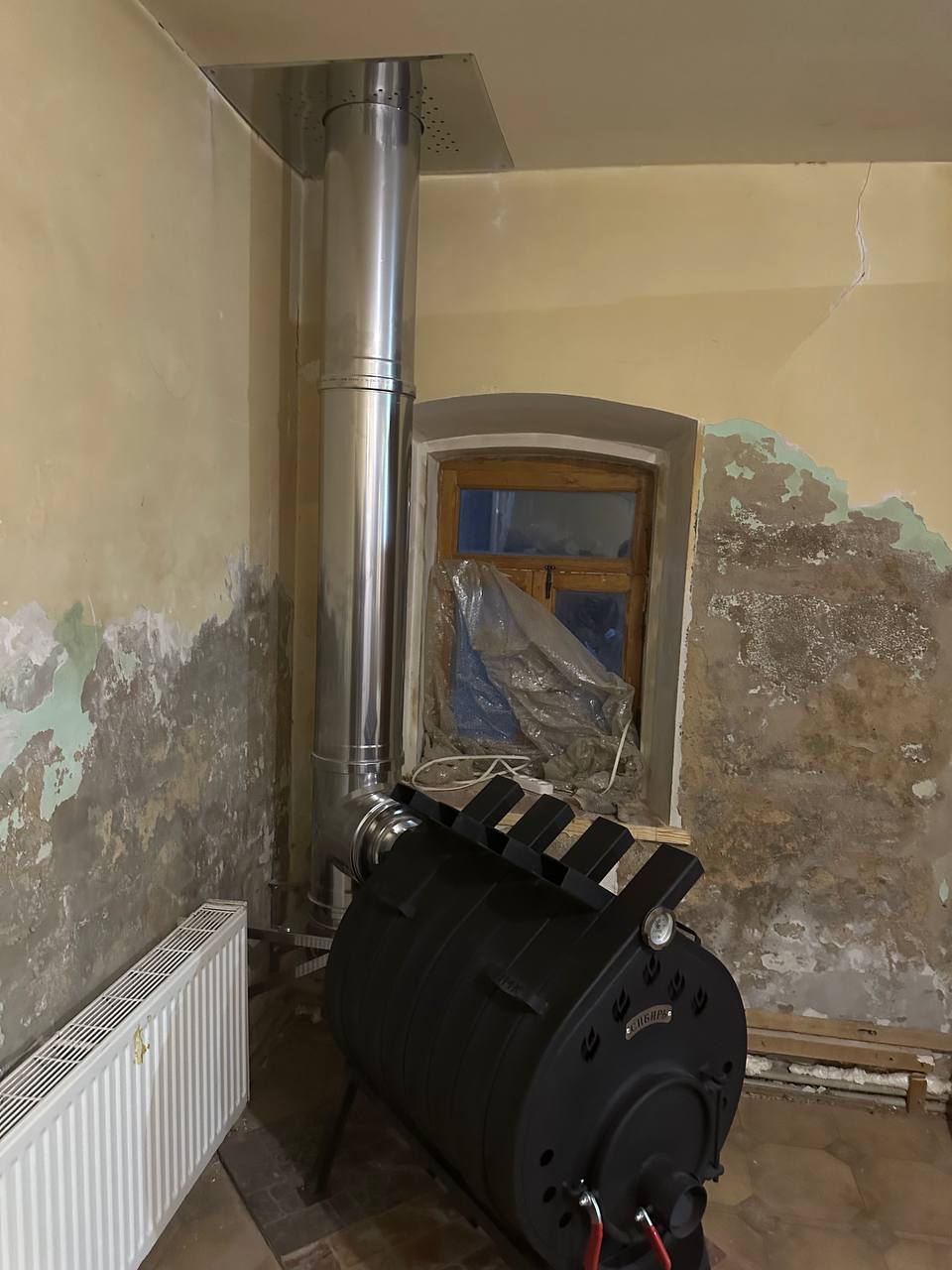 Установка каминов и печей под ключ