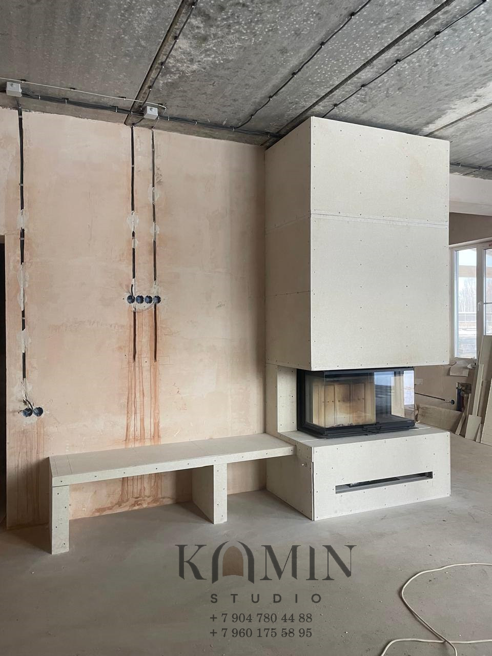 Установка каминов и печей под ключ