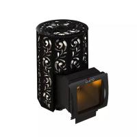  Банная печь Grill'D Violet Window Max (длинный выноc)