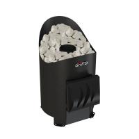  Банная печь Grill'D Aurora Mini (короткий вынос, дверца без стекла)