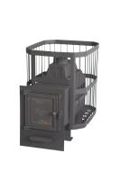 Чугунная банная печь НМК Сибирь-24 в сетке 