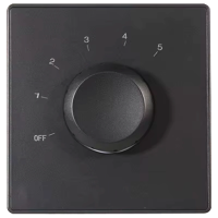 Настенный регулятор громкости звука настенный Steam&water SOUND CONTROL Gray 230 (Цвет серый, 5 уровней громкости, 4-8 Ом, 30W)
