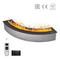 Паровой камин Airtone Vepo Radial 1000 мм (графит сатин)