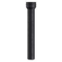 Переходник Топка - Schiedel Permeter ULTRA 25 1000 мм черный, D 130/180 мм