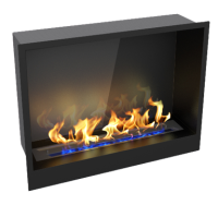 Биокамин Zefire Standart 825 для встраивания в портал со стемалитом