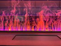 Встраиваемый электрический Schönes feuer 3D-камин FireLine 2000 Blue Effect (черная панель)