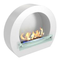 Биокамин Zefire Barrel (белый)