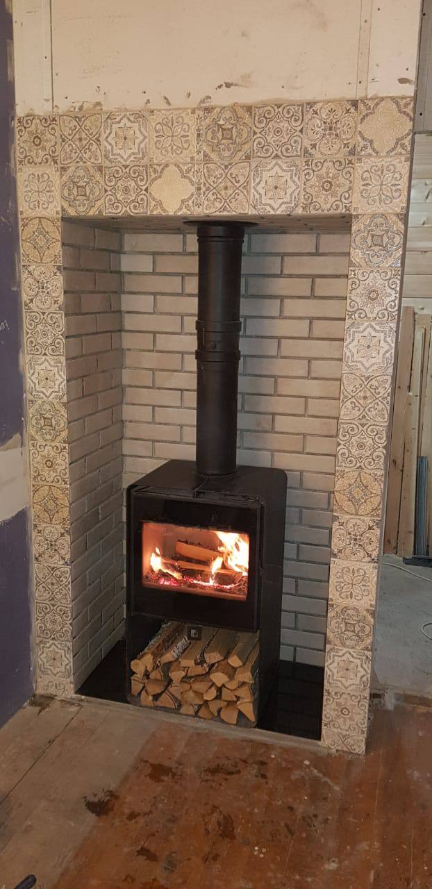 Установка каминов и печей под ключ