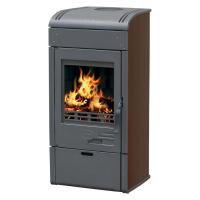  Печь Plamen VESTA (эмалированная, коричневая ) 