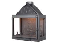  Чугунная топка Seguin Multivision 8000 стекло с трех сторон