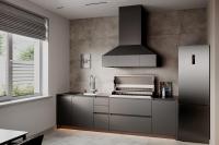 Кухня Astov BBQ № 1 (ширина 3000 мм) (готовое решение)