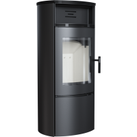  Печь-камин Kratki Falcon W (Фалькон, c полкой наверху) 