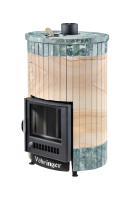  Банная печь Фёрингер Ламель Уют 18 ("Окаменевшее дерево" перенесённый рисунок+Змеевик)