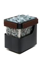  Электрическая печь для бани и сауны Born Stone Black 18 кВт (черный кожух)