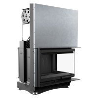  Чугунная топка Kratki Oliwia BS G(угловая, стекло справа, с подъемом) 