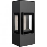  Печь-камин Kratki Thor Viev (Тор стекло с трех сторон) 