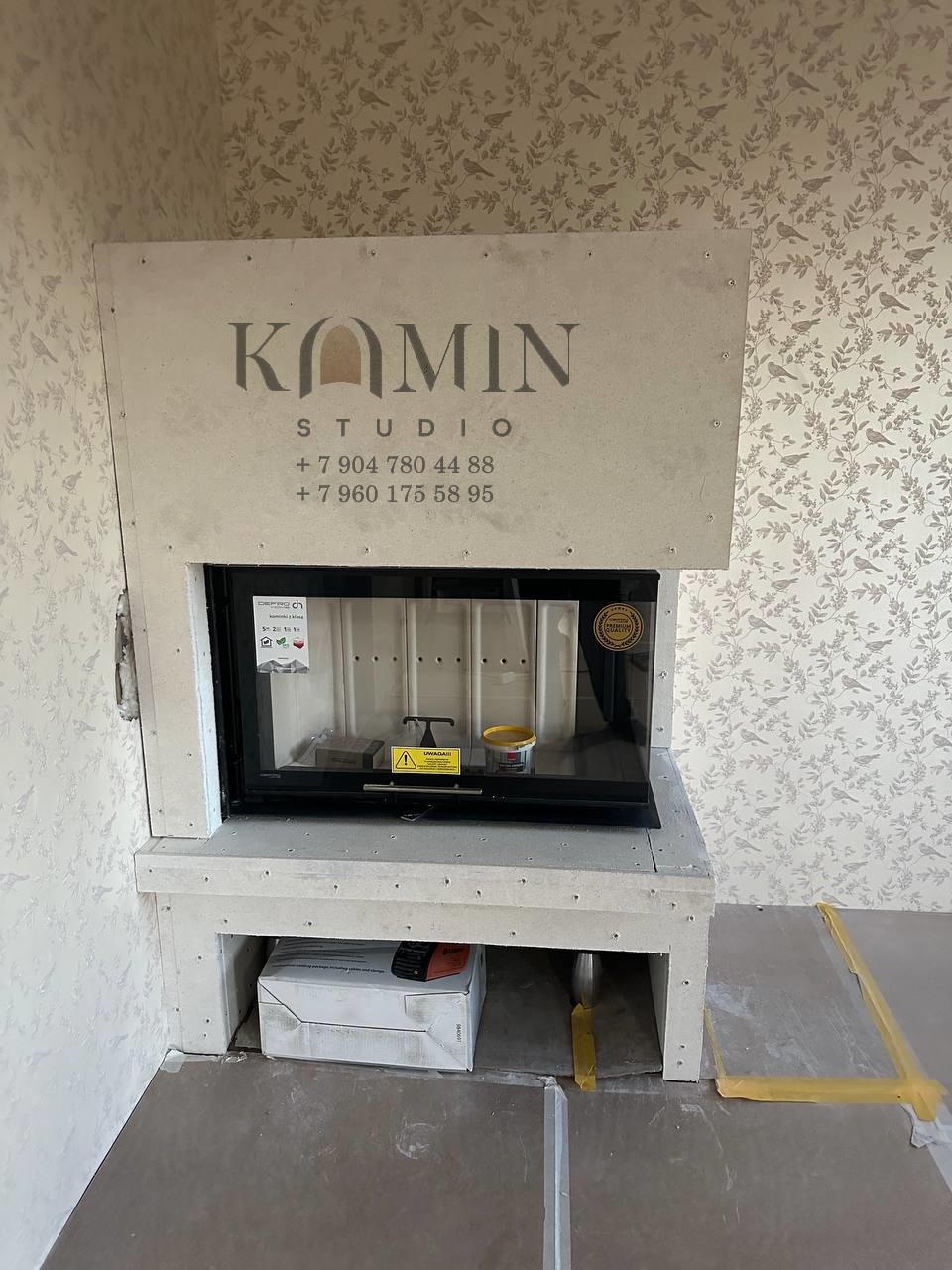 Установка каминов и печей под ключ