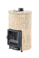  Банная печь Фёрингер Ламель Уют 25 ("Окаменевшее дерево" наборный)