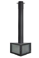 Дровяной камин ROCAL Vertex стальной