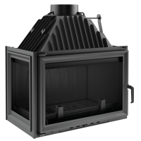  Чугунная топка Kratki Oliwia (угловая, стекло слева) 