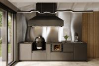 Кухня Astov BBQ № 11 (ширина 3330 мм)(готовое решение)