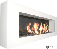 Биокамин Zefire Orion 1200 (белый со стемалитом)