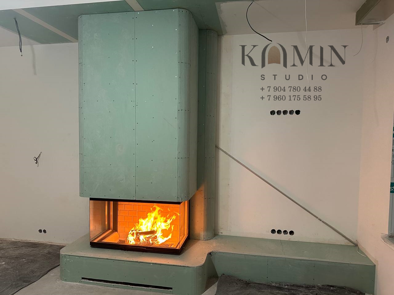 Установка каминов и печей под ключ