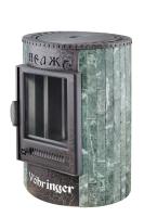  Печь Фёрингер отопительно-варочная "Нелжа" змеевик