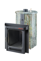  Банная печь Фёрингер Ламель Оптима (Жадеит наборный)