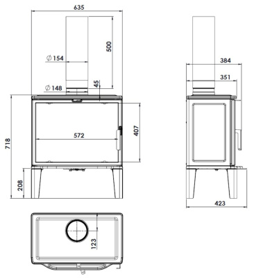  Lacunza Печь Lacunza Biarritz