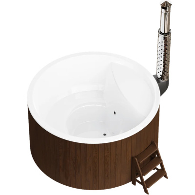 Купель Polar Spa ELITE 220 (термососна темная)