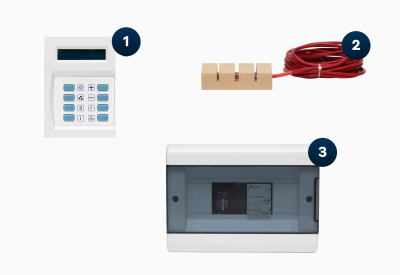 Пульт управления электрокаменкой BORN® CP-mini Wi-Fi Пульт управления электрокаменкой BORN® CP-mini Wi-Fi