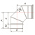 ОТВОД 90° D120, AISI 304 (ВУЛКАН)