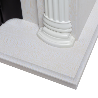 Портал для электрокамина Stefania STD WT Белое золото