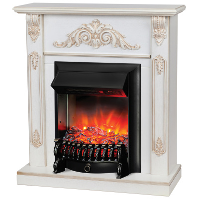 Электрокамин Anita WT с очагом Fobos Lux Black RC