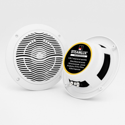 Термостойкие динамики SteamLux Music System PREMIUM (Стимлюкс Премиум) (белые)