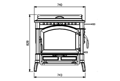 Печь La Nordica Isotta Evo Печь La Nordica Isotta Evo