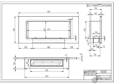 Биокамин Zefire Elliot 900 с белой рамкой и стемалитом
