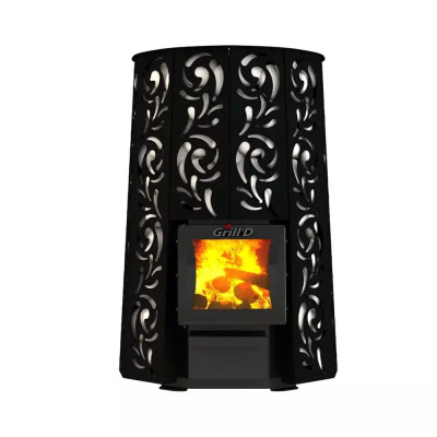  Банная печь Grill'D Violet (короткий вынос)