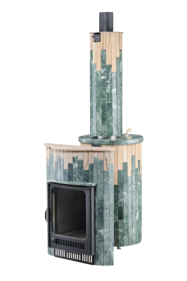  Банная печь Фёрингер Ламель Оптима (Змеевик+"Окаменевшее дерево")